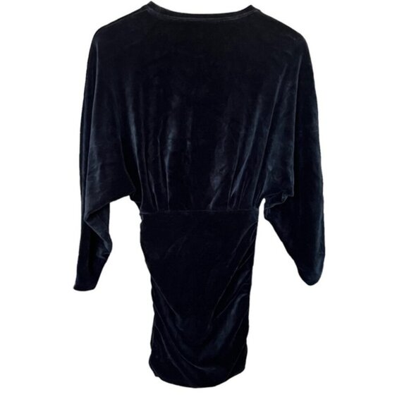 Iro Black Velvet Alamo Dress Women Size XS - Picture 6 of 9